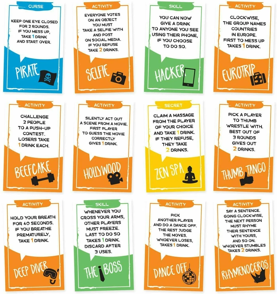 Sotally Tober Drinking Games for Adults - Outrageously Fun Adult Party Card Game