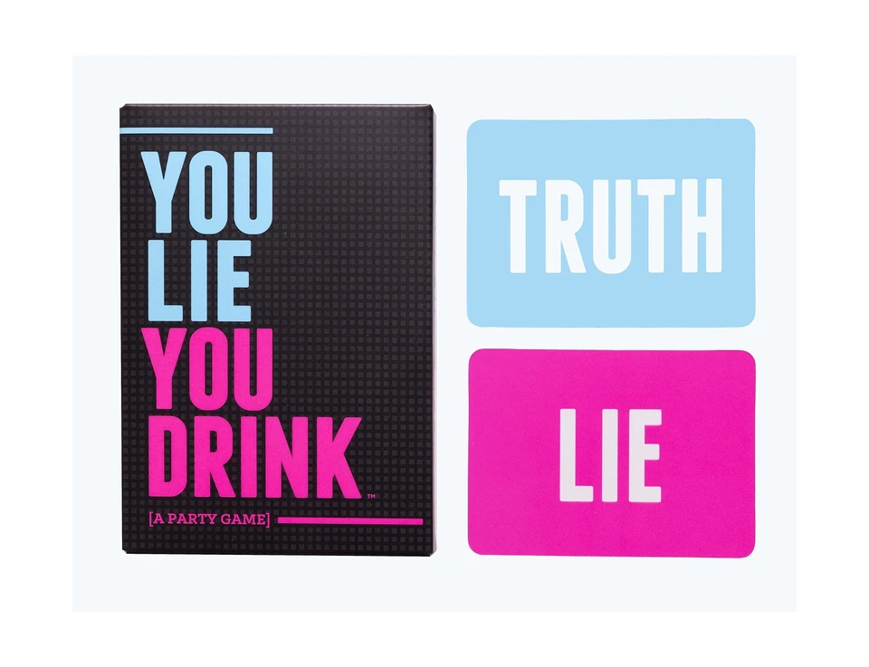 You Lie You Drink - The Drinking Game for People Who Can't Lie [A Party Game]