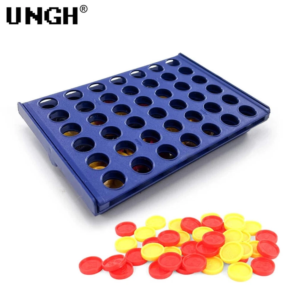 UNGH Four in a Row Bingo Chess - Classic Connect Family Board Game, Fun Educatio