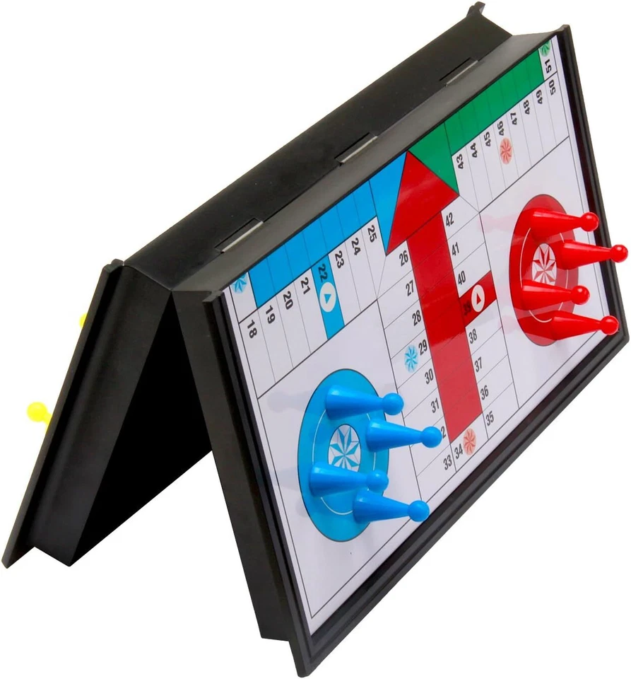 Multicolor Ludo Board Game Portable Family Fun For 2 To 4 Players