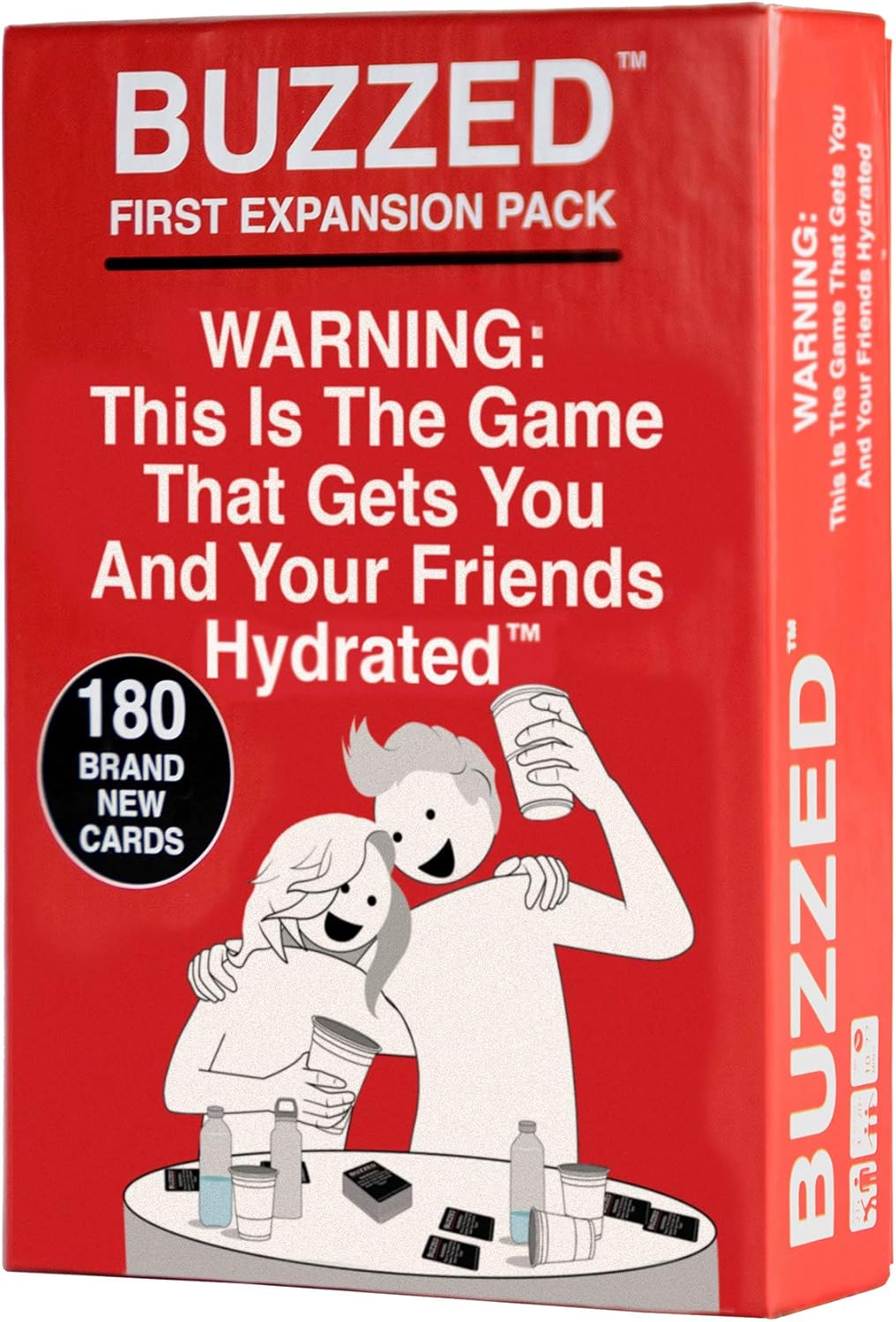 WHAT DO YOU MEME? Buzzed Expansion Pack #1, The Hilarious Adult Drinking Game, Perfect for Bachelor Party Fun, 180 Cards to Add to The Core Game