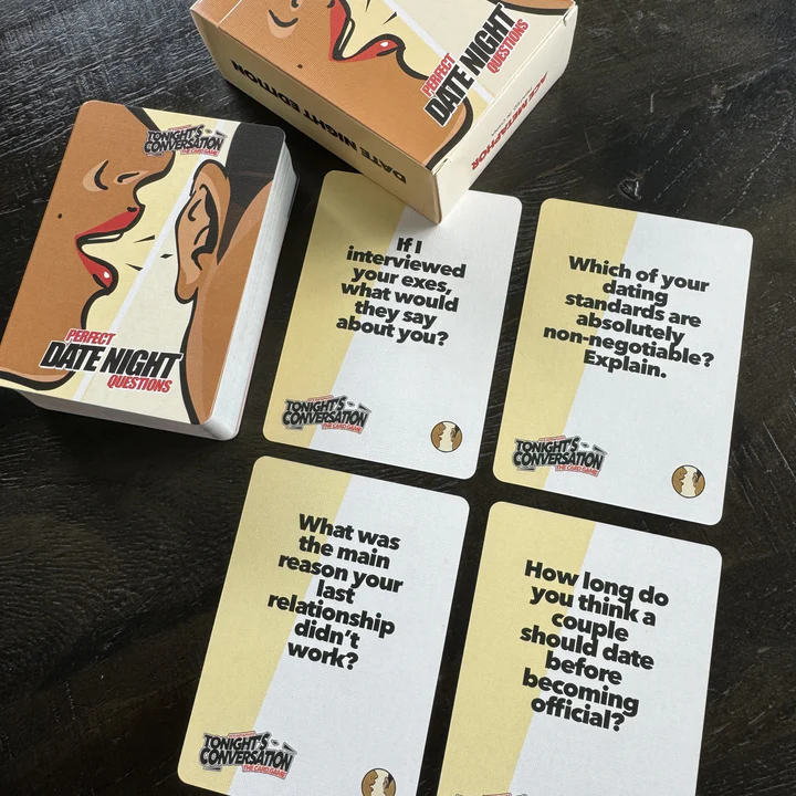 Tonight's Conversation Cards - Date Night Edition
