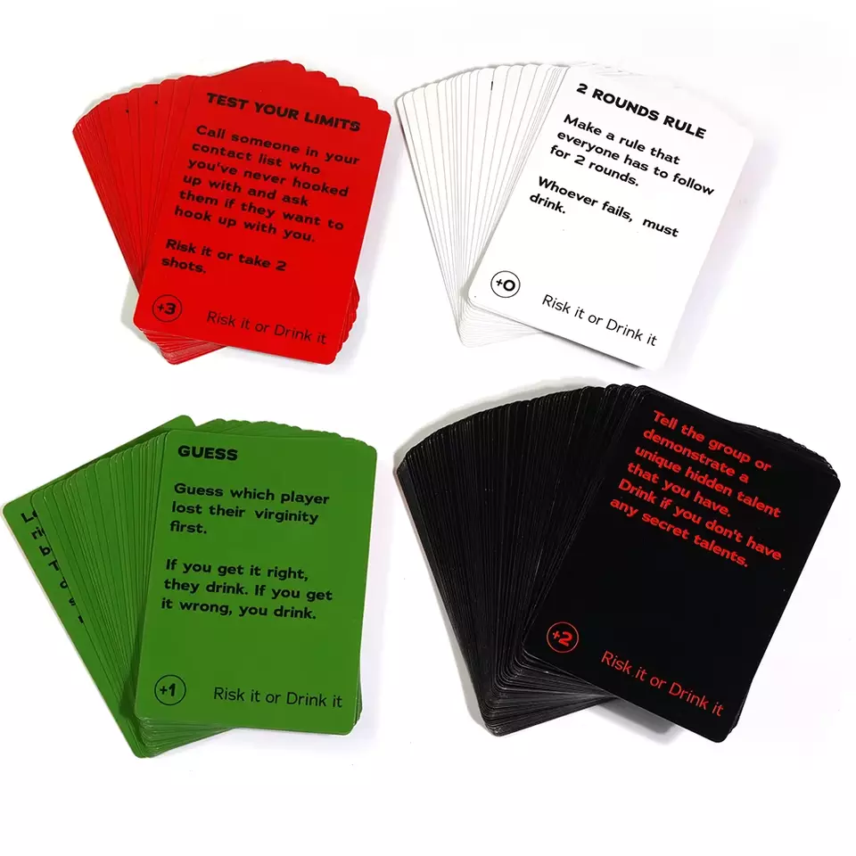 Risk It Or Drink It Fun Party Game For College Card Game Drinking Game Pregame N