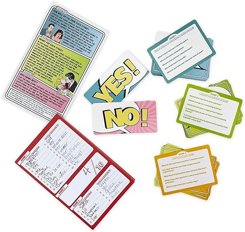 The Couples Quiz Game - Cards
