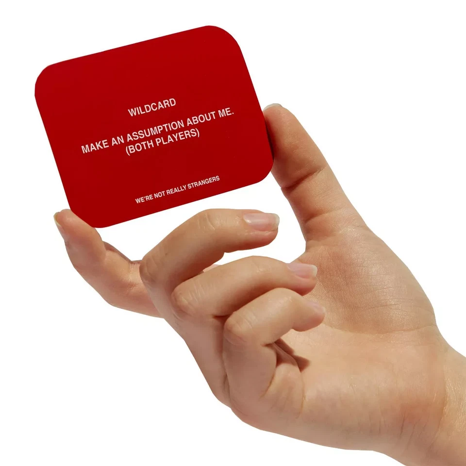 We'Re Not Really Strangers Game: Creative Thinking Card Set, 2-6 Players, Party