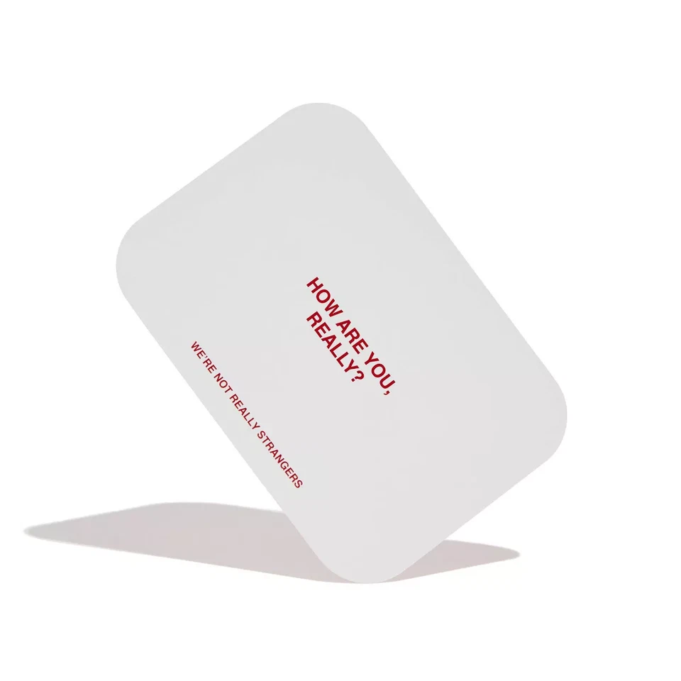 We'Re Not Really Strangers Game: Creative Thinking Card Set, 2-6 Players, Party