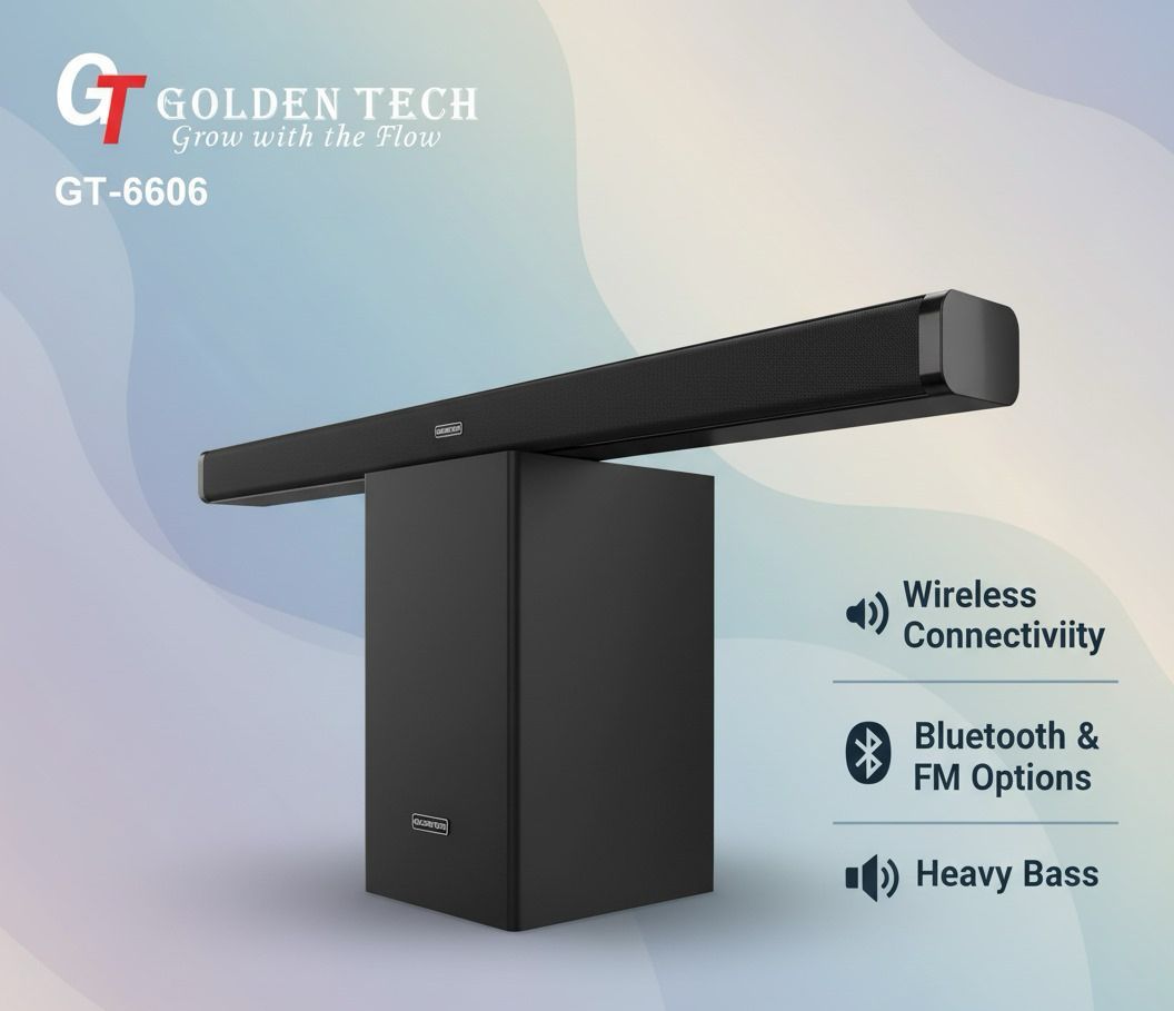 Golden Tech Wireless Sound Bar System