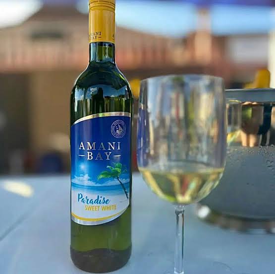 Amani bay Natural sweet white wine 750 mls