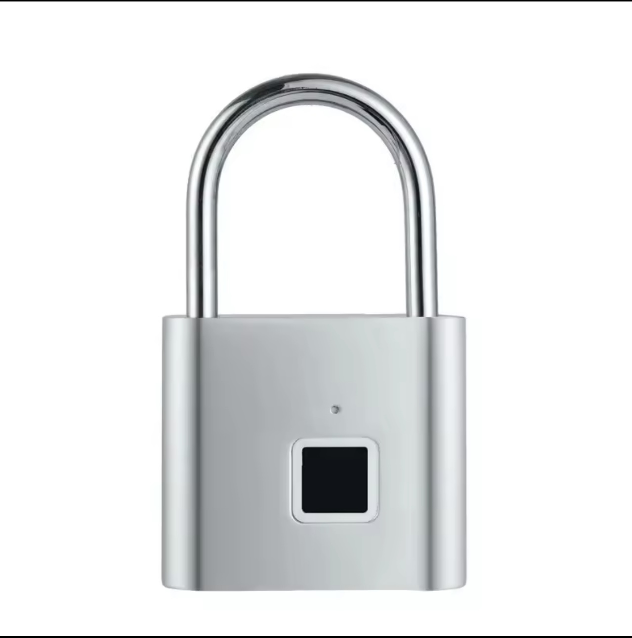 Finger print padlock with charger