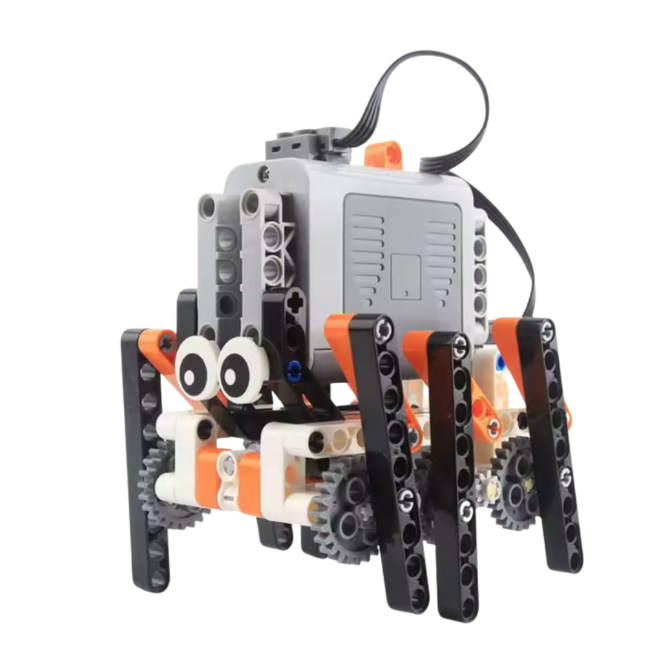 MOC Technical 6-Legged Bionic Spider Robot &ndash; Motorized Walking Building Block Set