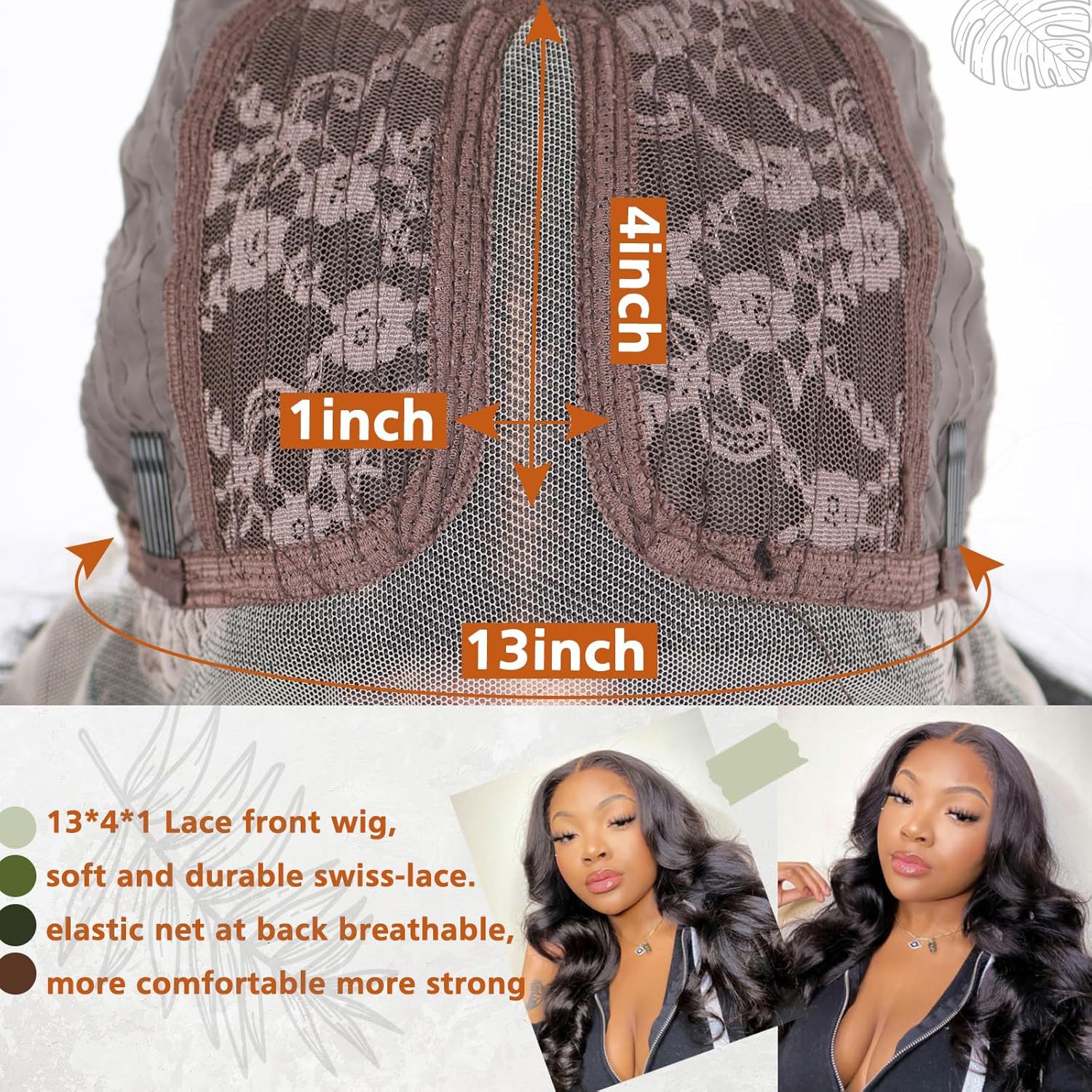 27-Inch Body Wave Wig – Black