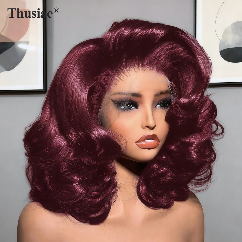 10 inch lace bouncy curls wig