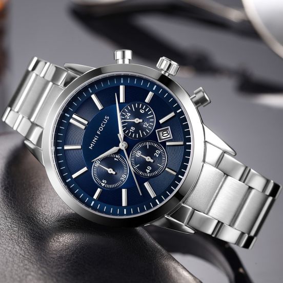 Mini Focus Silver/Blue MF0188G-2
