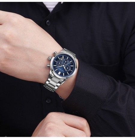 Mini Focus Silver/Blue MF0188G-2