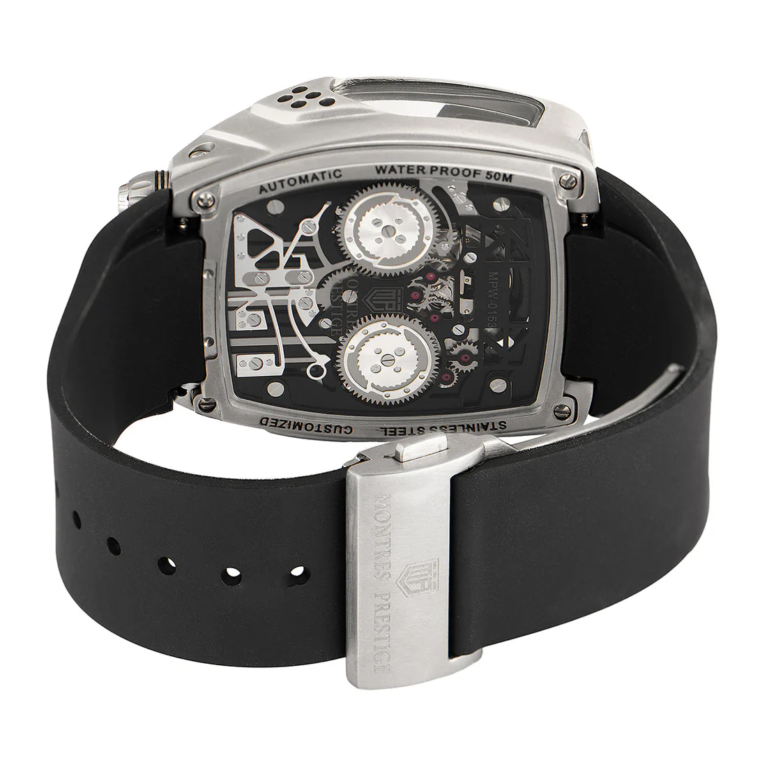 Invicta Montres Prestige Automatic Silver Dial Analog Watch For - Gents MPW-0153