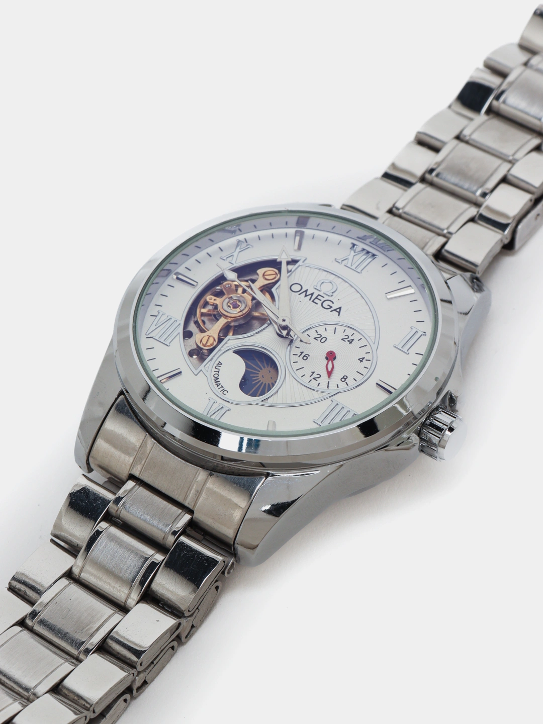 Stainless steel automatic wristwatch by OMEGA