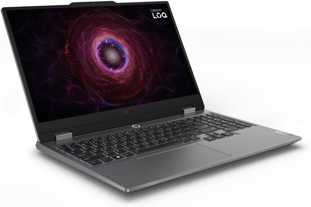 Lenovo LOQ 15ARP9 2024 Gaming Laptop 15.6" FHD IPS 144Hz 8-Core AMD Ryzen 7 7435HS 16GB DDR5 512GB SSD NVIDIA GeForce RTX 4050 6GB GDDR6 Wi-Fi 6 Backlit Keyboard