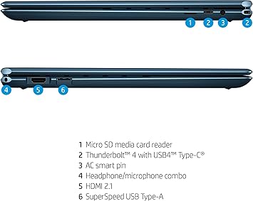 HP Spectre X360 2-in-1 Touchscreen Laptop, 16" 3K+ Touchscreen, Intel Core i7-12700H Evo, 16GB RAM, 512GB SSD, Webcam, Wi-Fi 6, Backlit KB, FP Reader, MPP2.0 Tilt Pen Included