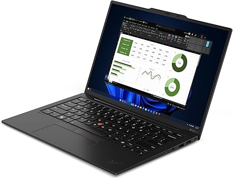 Lenovo ThinkPad X1 Carbon Gen 13 Aura Edition, Intel Ultra 7 258V (Beats U7 165), 14" 2.8K (2880 x 1800), OLED, 32GB DDR5, 2TB SSD Gen 5, 1080p IR Camera, WiFi 7.0, Win 11 Pro - Black