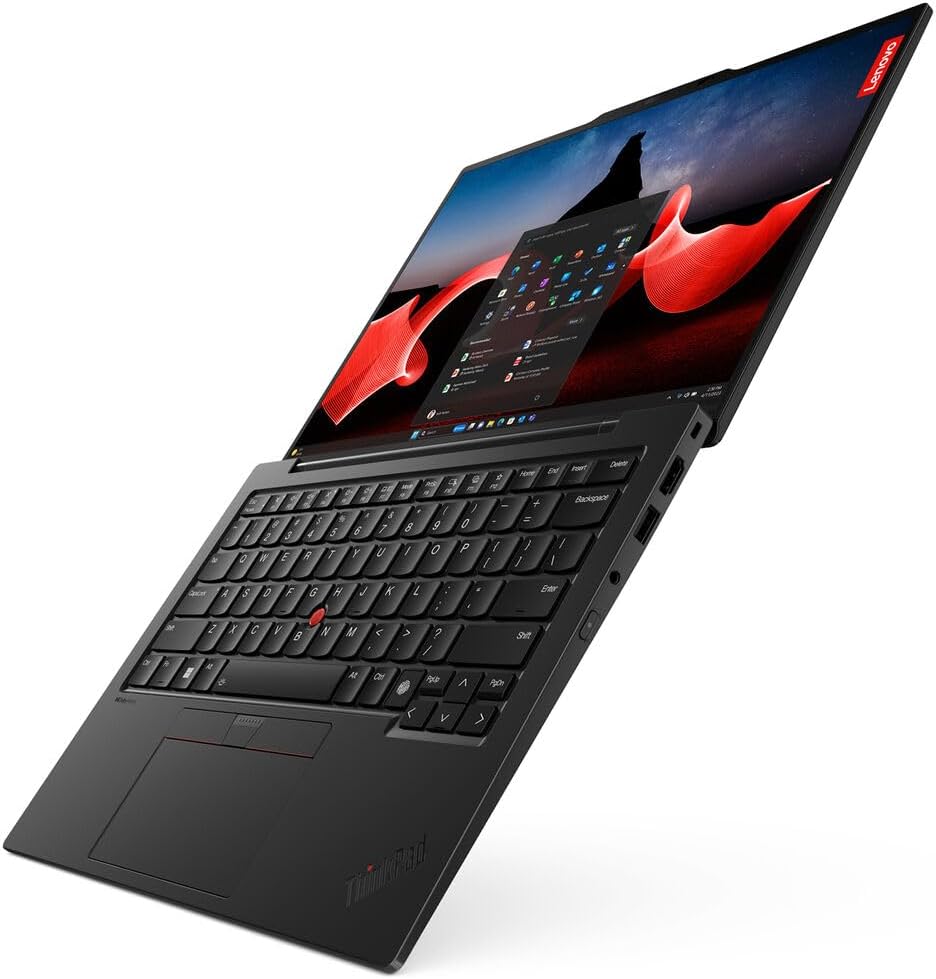 Lenovo ThinkPad X1 Carbon Gen 13 Aura Edition, Intel Ultra 7 258V (Beats U7 165), 14" 2.8K (2880 x 1800), OLED, 32GB DDR5, 2TB SSD Gen 5, 1080p IR Camera, WiFi 7.0, Win 11 Pro - Black