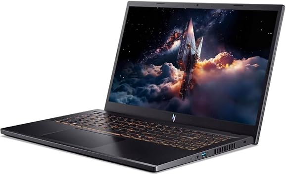acer Nitro V 15.6" FHD IPS 165Hz Gaming Notebook Intel Core i5-13420H 16GB RAM 512GB SSD NVIDIA GeForce RTX 5050 Obsidian Black