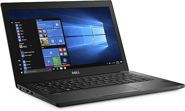 Dell Latitude 7280 Laptop Intel Core i5 2.40 GHz 8GB Ram 256GB SSD W10P, 12-12.99 inches, Black