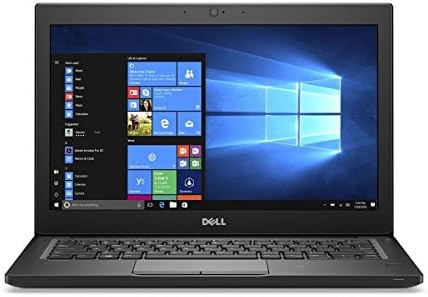 Dell Latitude 7280 Laptop Intel Core i5 2.40 GHz 8GB Ram 256GB SSD W10P, 12-12.99 inches, Black