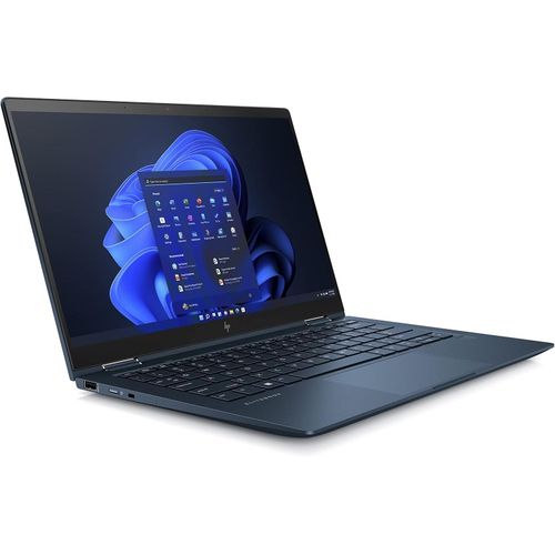 Hp Elite Dragonfly G2 2 In 1 Navy Blue Notebook Pc, 13.3" Fhd, Touch Screen, Intel Core I7 Processor, 16Gb Ram, 512Gb Ssd, Intel Iris X? Graphics, Windows 10, En Ar Kb 336H1Ea, Blue