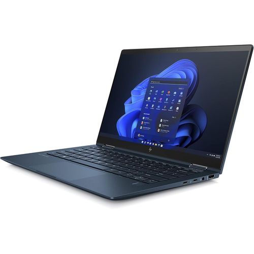 Hp Elite Dragonfly G2 2 In 1 Navy Blue Notebook Pc, 13.3" Fhd, Touch Screen, Intel Core I7 Processor, 16Gb Ram, 512Gb Ssd, Intel Iris X? Graphics, Windows 10, En Ar Kb 336H1Ea, Blue