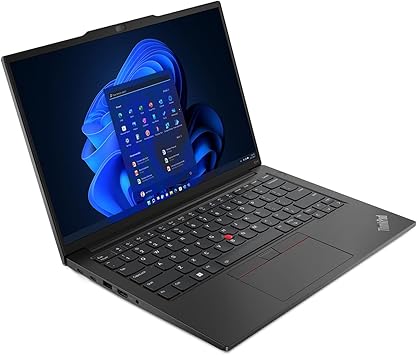 Lenovo ThinkPad E14 Gen 5 21JK0084US 14" Notebook - WUXGA - 1920 x 1200 - Intel Core i5 13th Gen i5-1335U Deca-core- 1.30 GHz - 16 GB Total RAM - 8 GB On-Board Memory - 256 GB SSD - Graphite