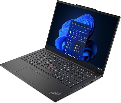 Lenovo ThinkPad E14 Gen 5 21JK0084US 14" Notebook - WUXGA - 1920 x 1200 - Intel Core i5 13th Gen i5-1335U Deca-core- 1.30 GHz - 16 GB Total RAM - 8 GB On-Board Memory - 256 GB SSD - Graphite