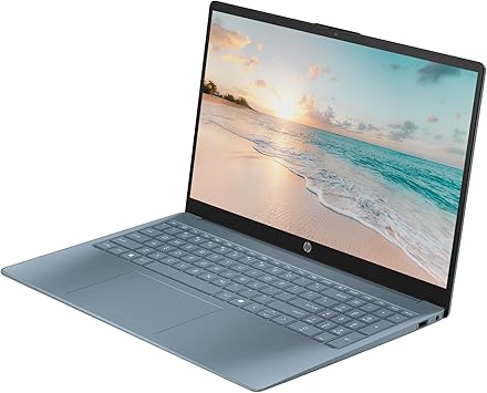 HP 15.6" LED Business & Student Laptop, 8GB RAM 384GB Storage (128GB UFS+256GB Docking Set), Quad-Cores Intel Pentium