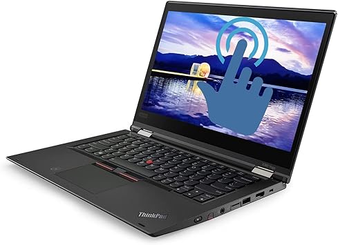 LENOVO ThinkPad X380 Yoga 13.3" FHD, Core i5-8350U 1.7GHz, 8GB RAM, 256GB Solid State Drive, Windows 11 Pro 64Bit, CAM, Touch