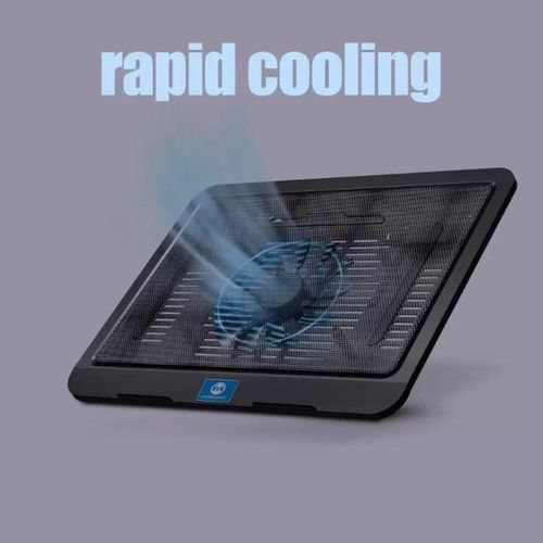 Laptop And Play Station Box Cooling Pad, Quiet Fans With LED Lights