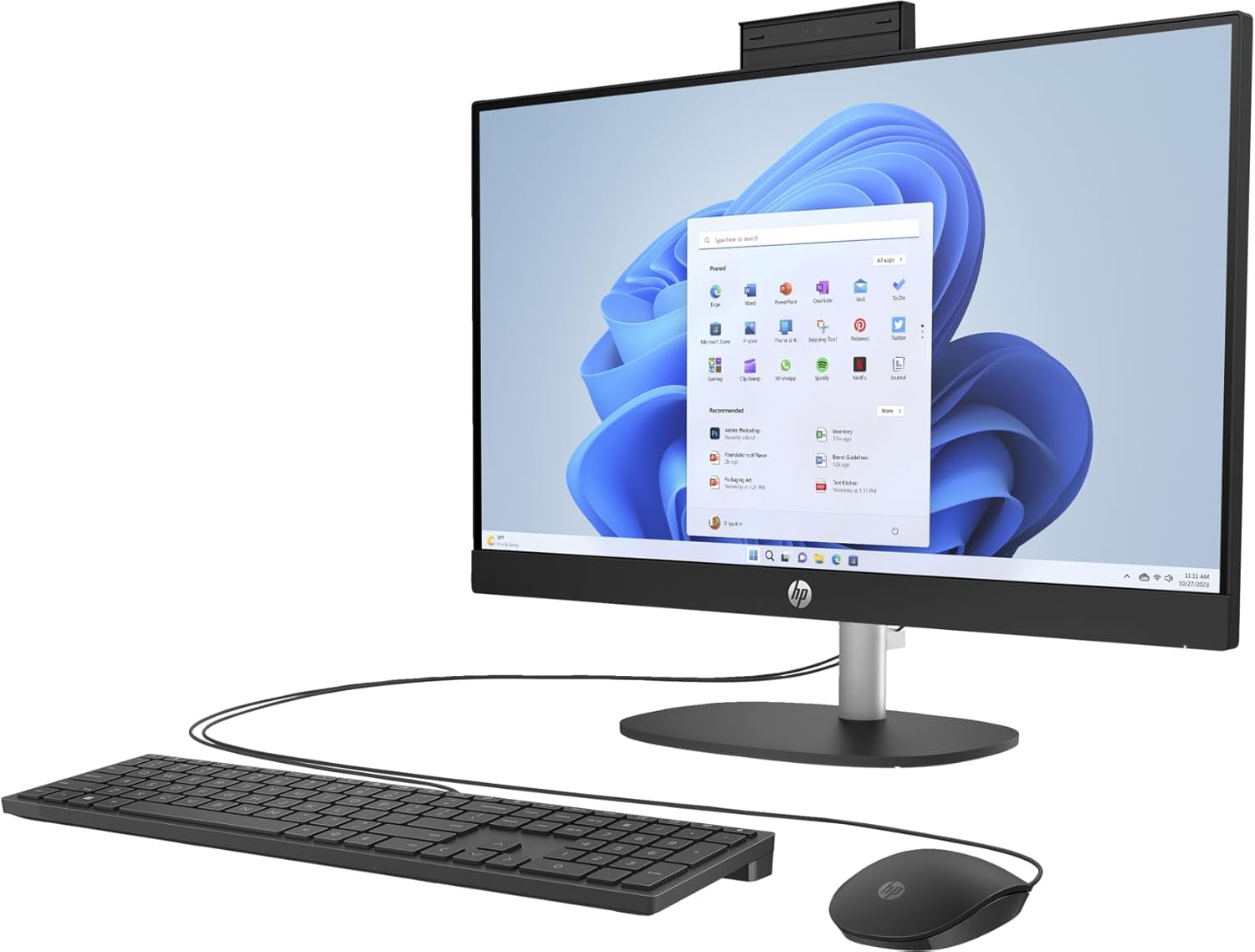 HP All-in-One 24-cr0126nh | Intel Core i7-1355U | 8GB RAM | 512GB SSD | 23.8" Touch FHD
