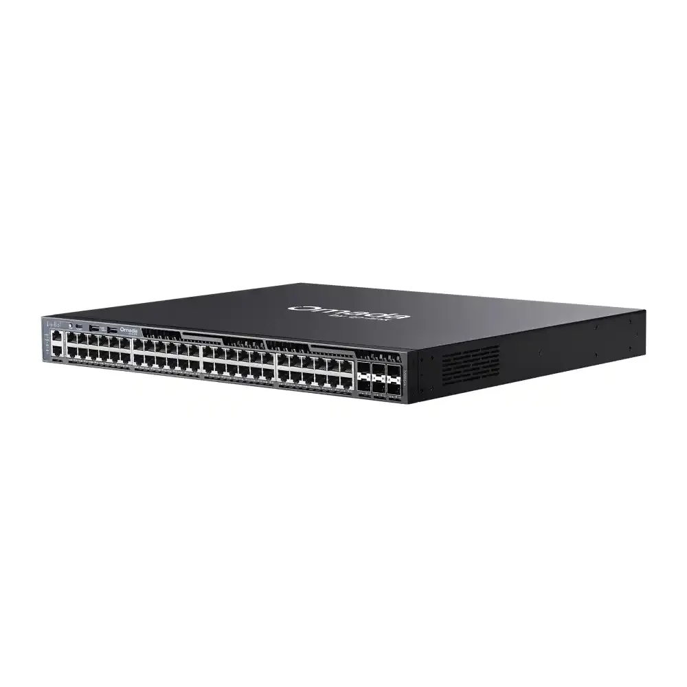 TP-Link Omada SG6654X 48-Port Gigabit Stackable L3 Managed Switch with 6 10G Slots