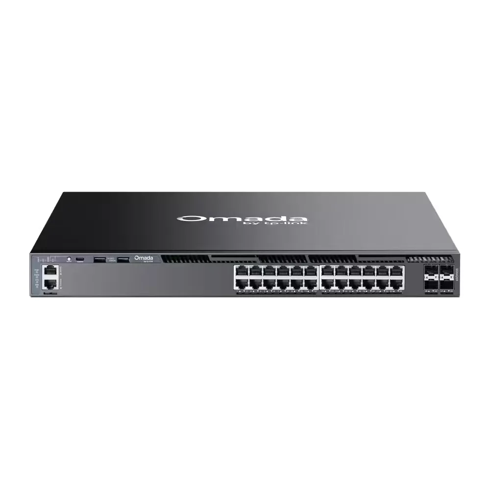 TP-Link Omada SG6428X 24-Port Gigabit Stackable L3 Managed Switch with 4 10G Slots