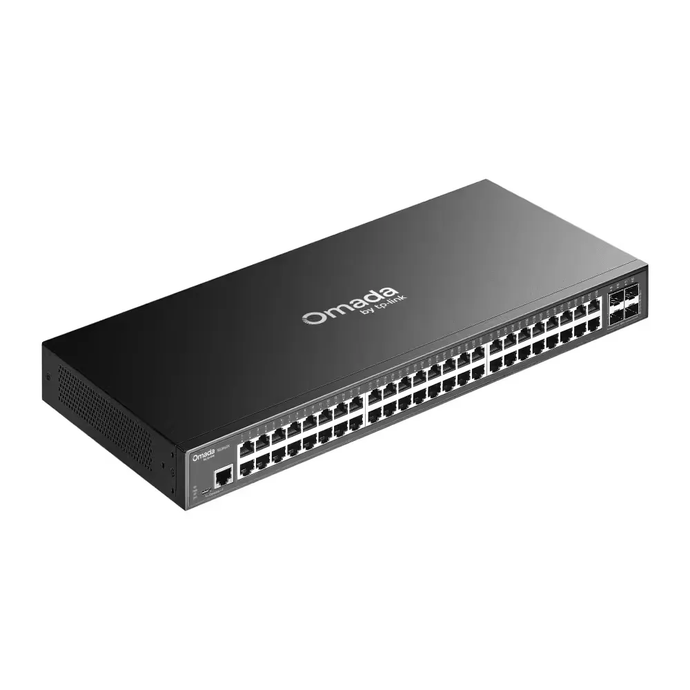 TP-Link Omada SG3452X 48-Port Gigabit L2+ Managed Switch with 4 10GE SFP+ Slots