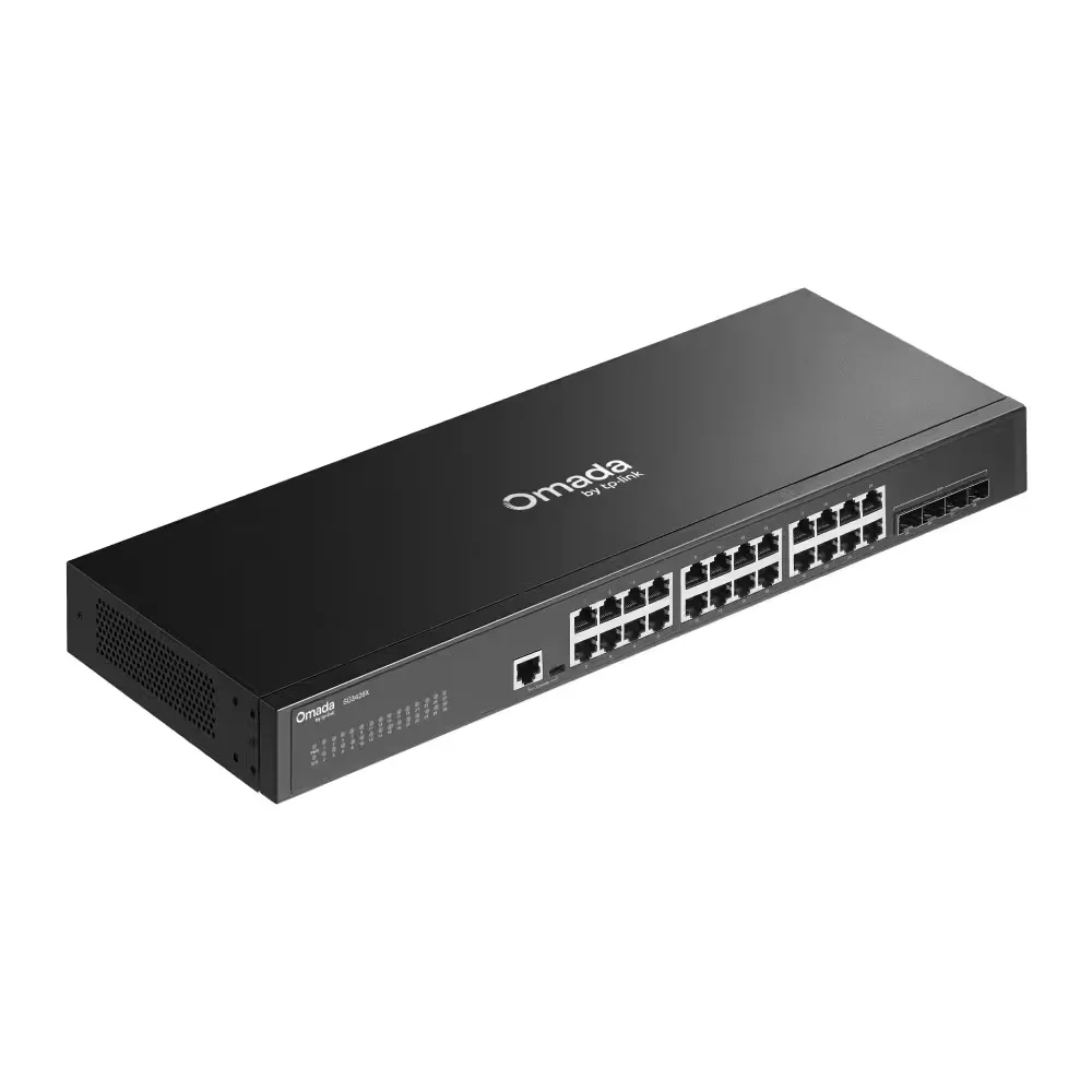 TP-Link Omada SG3428X 24-Port Gigabit L2+ Managed Switch with 4 10GE SFP+ Slots