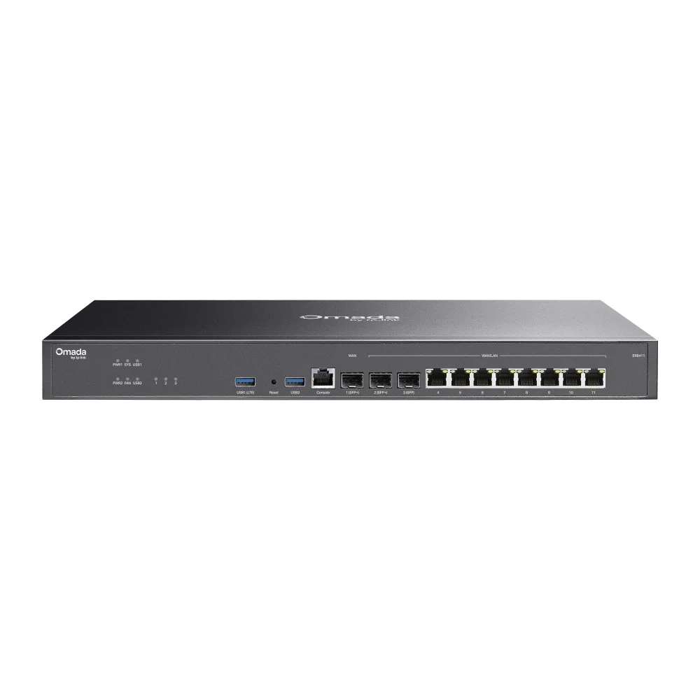 TP-Link Omada VPN Router ER8411 10G Multi-Gigabit Enterprise Router