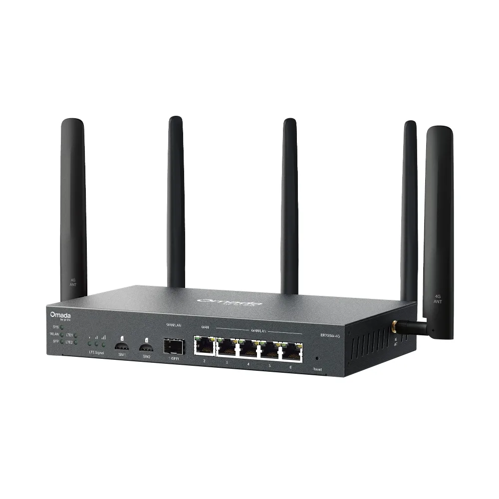 TP-Link Omada 4G+ Cat6 AX3000 Gigabit VPN Router ER706W-4G