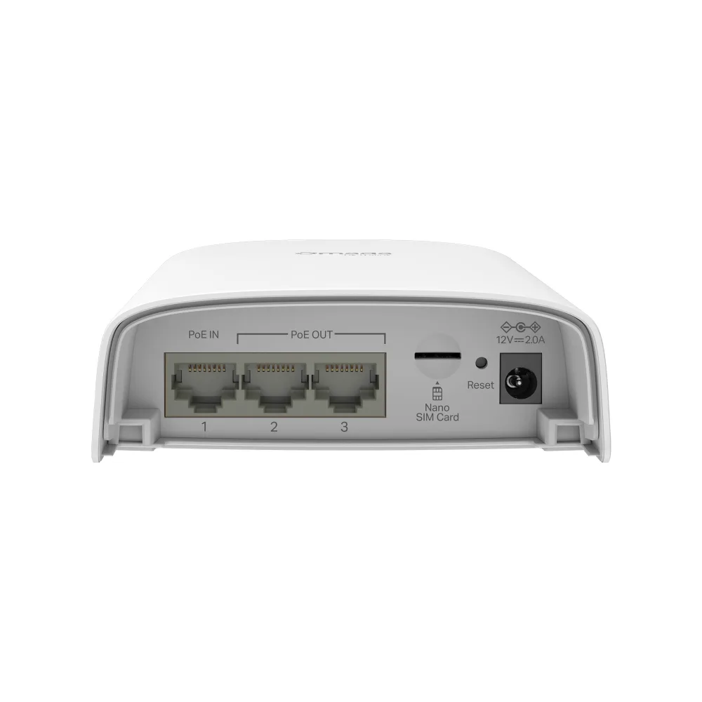 TP-Link Omada ER703WP-4G-Outdoor 4G+ Cat6 AX3000 Outdoor/Indoor Gateway