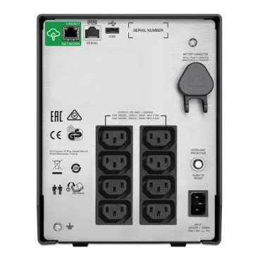 APC Smart-UPS SMC1500IC 1500VA Tower LCD 230V with SmartConnect Port