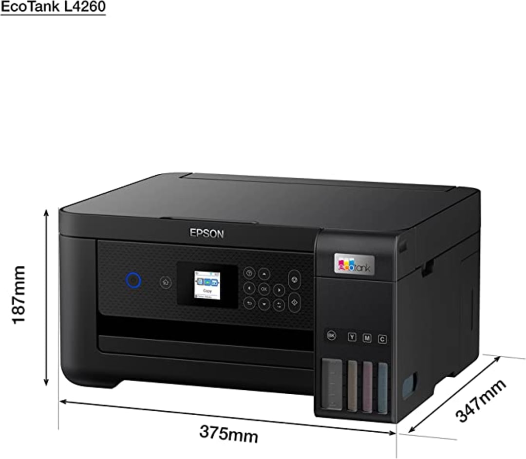 Epson EcoTank L4260 Wireless 3-in-1 Ink Tank Printer with Auto Duplex