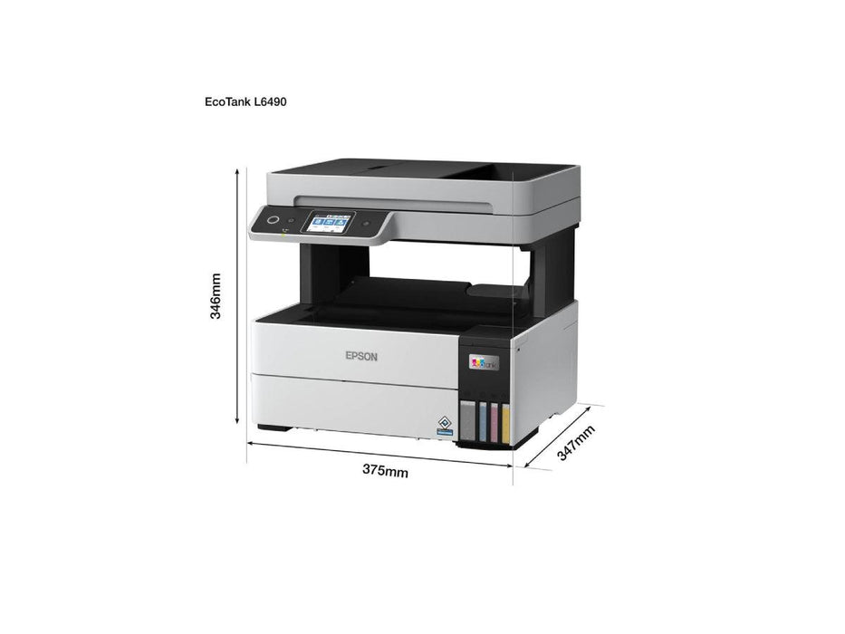 Epson EcoTank L6490 All-in-One Ink Tank Printer with ADF, Wi-Fi, Ethernet