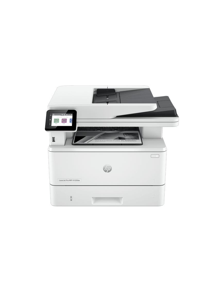 HP LaserJet Pro MFP 4103fdw All-in-One Wireless Duplex Printer