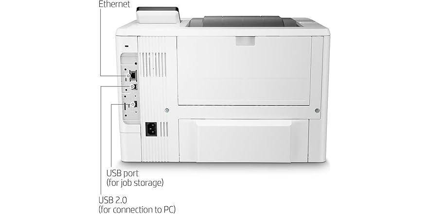 HP LaserJet Enterprise M507dn Mono Laser Printer (1PV87A) - High-Speed Duplex Network Printing