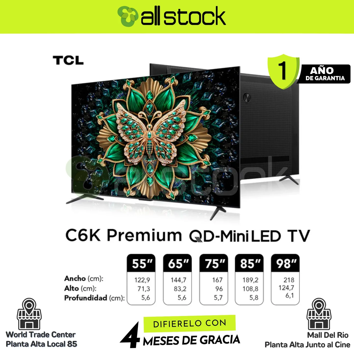 TCL 85 Qd Mini Led C6k