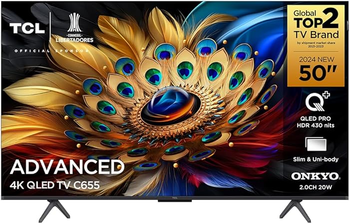 TCL 50&rdquo; Qled C655