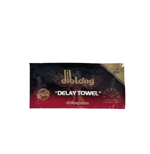 Diblong delay towel for men.1 pc